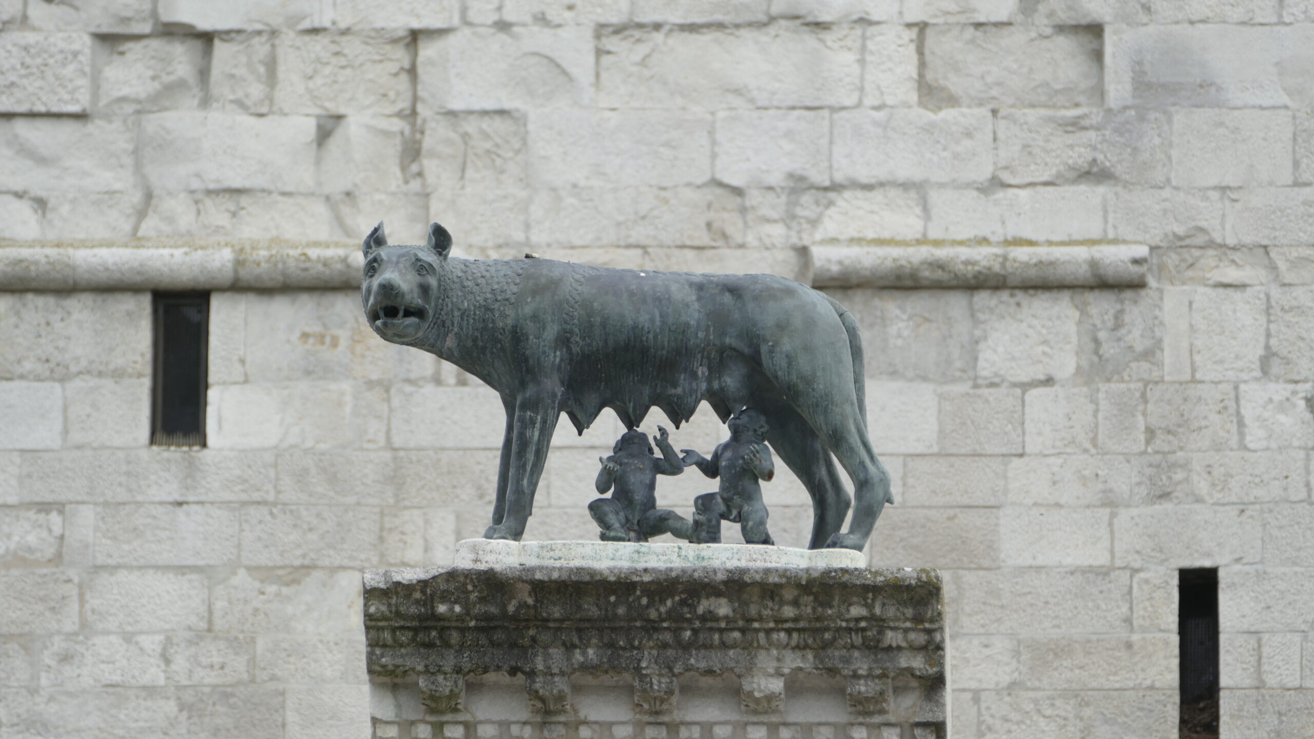 Aquleia Wölfin mit Romulus und Remus